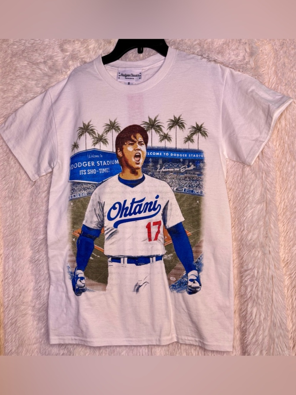 🔥 Headgear Classics Dodgers Ohtani Graphic Tee – Size Small – NWT MLB Streetwear